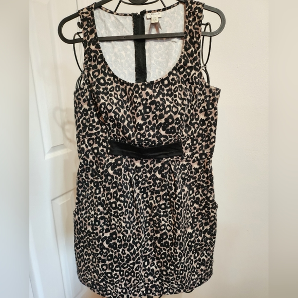 Leopard mini dress‎
